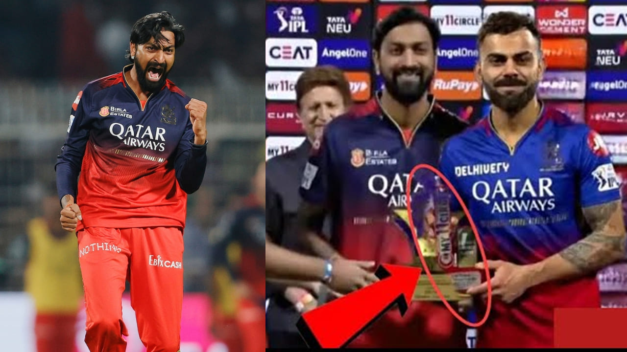 krunal pandya tribute to virat kohli after rcb win against delhi capitals