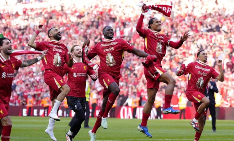 liverpool champion premier league 2025 win against vs tottenham