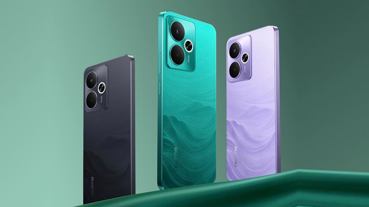 realme 14t 5g with 6000mah battery brightest display launching on 24th april