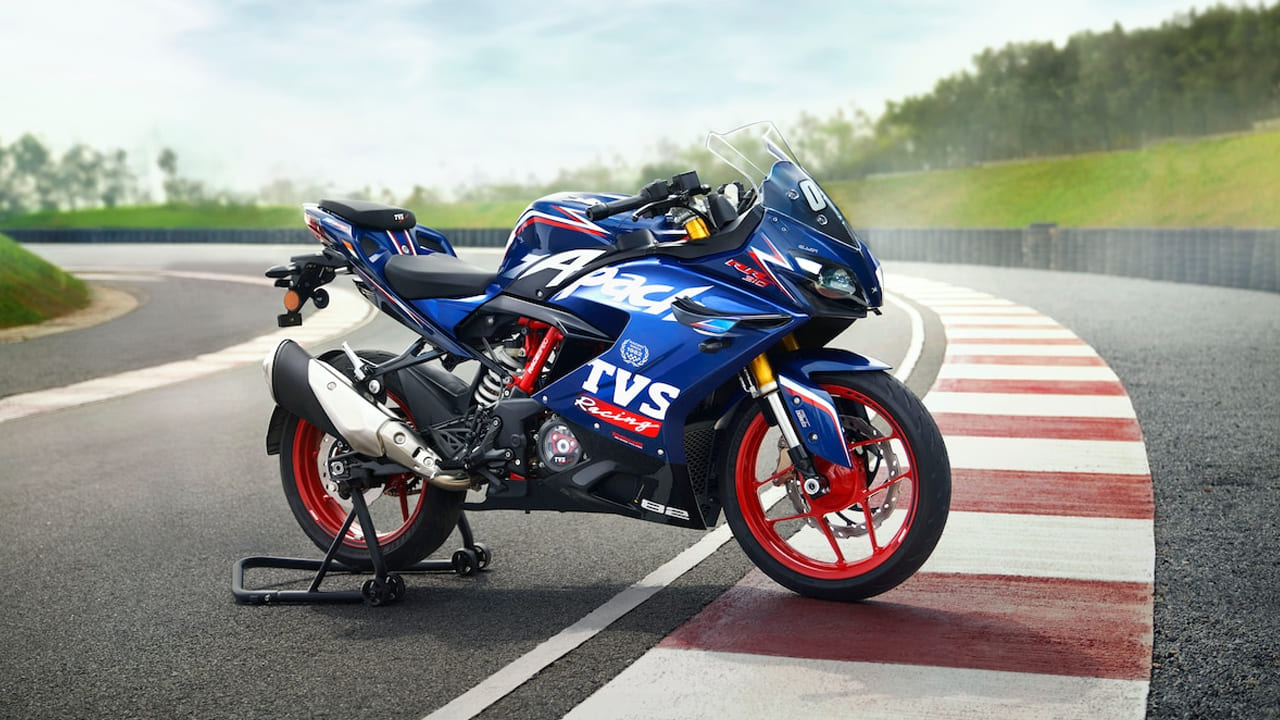 tvs apache rr 310 2025 model launched in india with updated engine price at rs 2 77 lakh