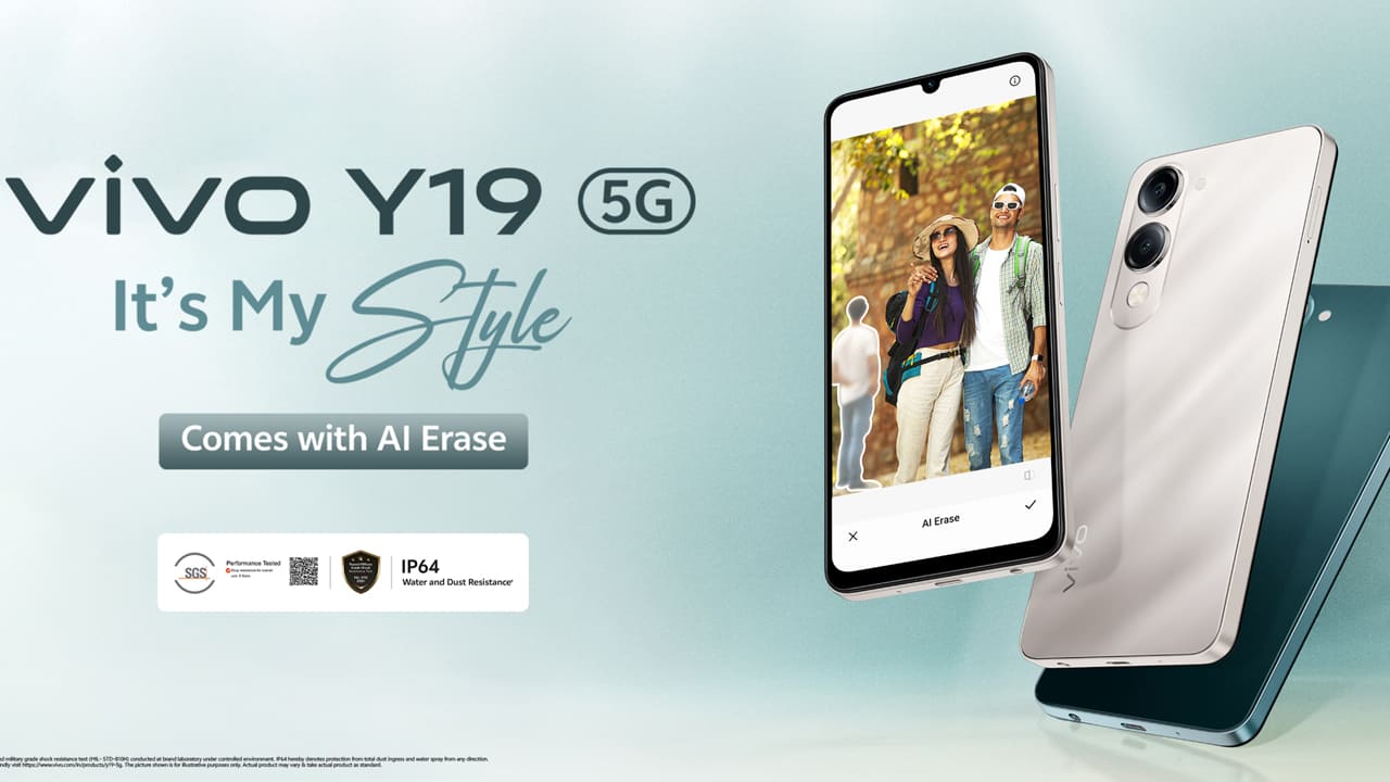 vivo y19 5g listed india official website with 5500mah battery ai feature