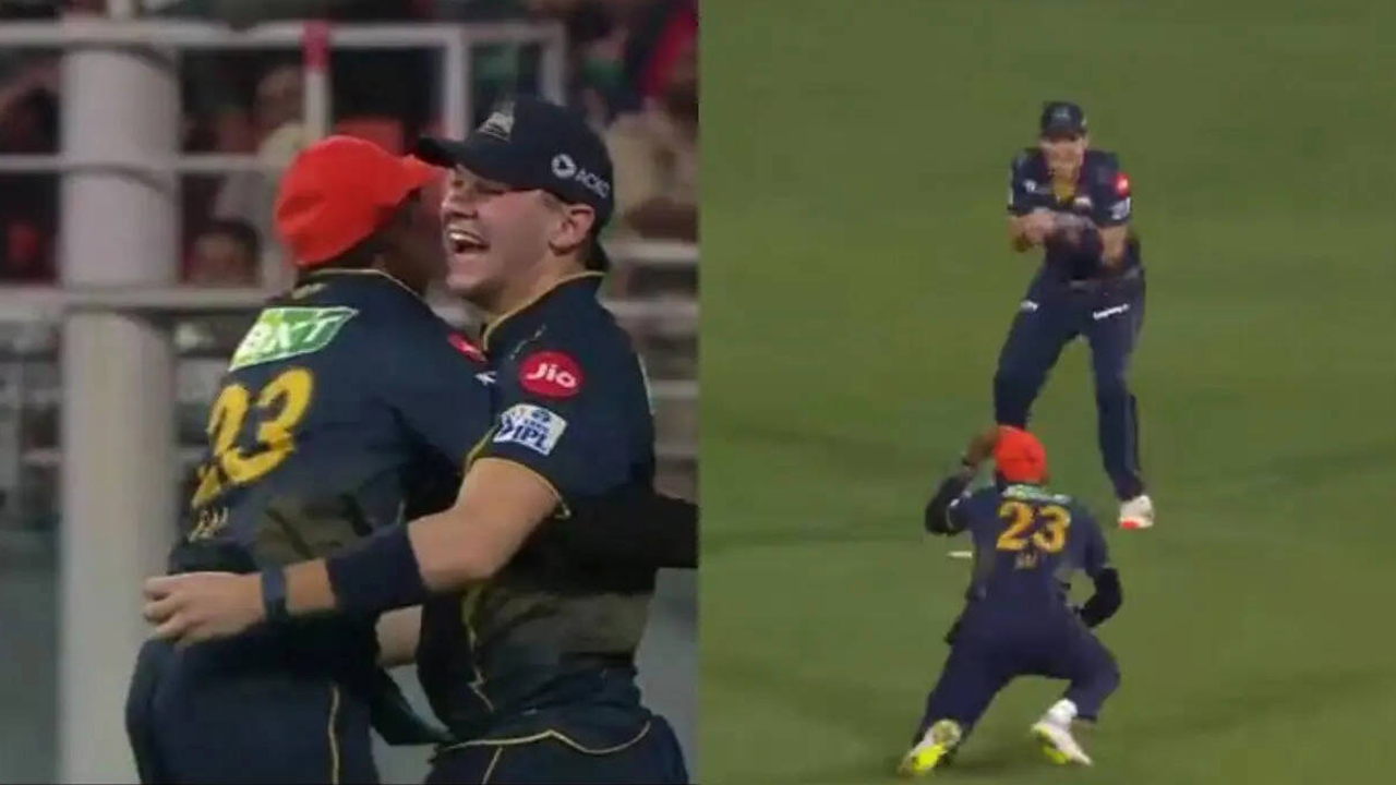 Gt vs mi ipl 2025 eliminator sai sudharsan and gerald coetzee epic catch dismiss dangerous jonny bairstow