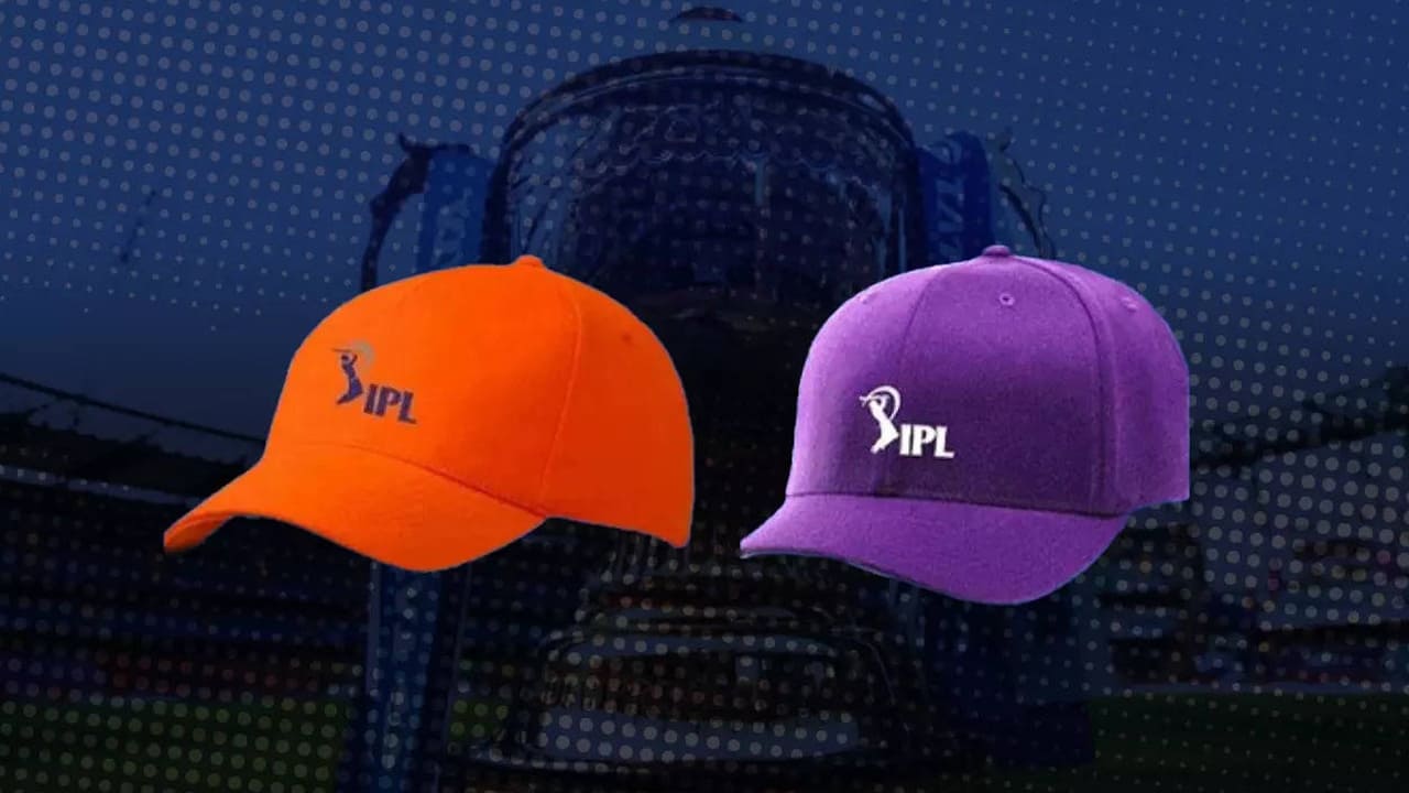 Ipl 2025 csk vs gt srh vs kkr match orange purple cap holder