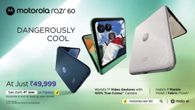 Motorola razr 60 foldable smartphone Launched in India with 50 megapixel camera dual display price