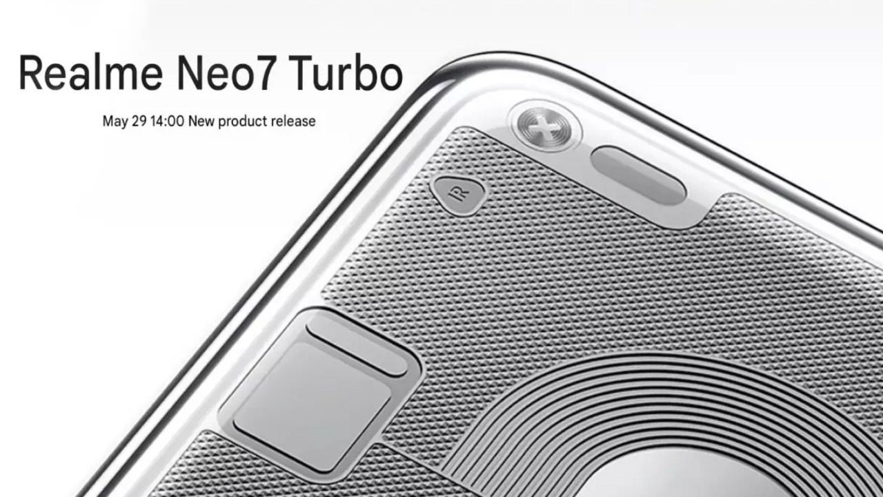Realme Neo 7 Turbo chipset semi transparent design teased with price range ahead of launch