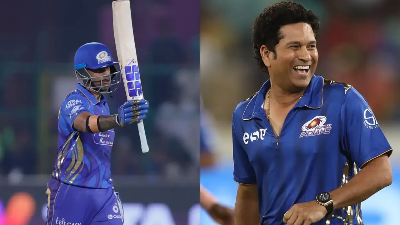 Suryakumar Yadav become highest run scorer for Mumbai Indians broke Sachin Tendulkar record in 2010