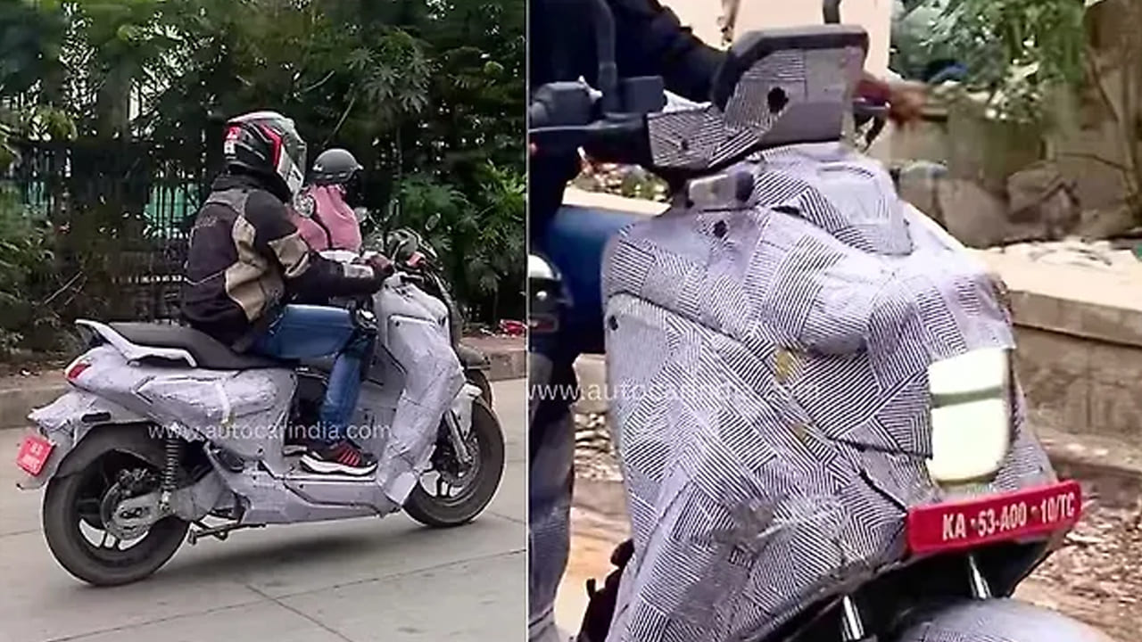 Yamaha Electric Scooter spotted in road india launch soon features