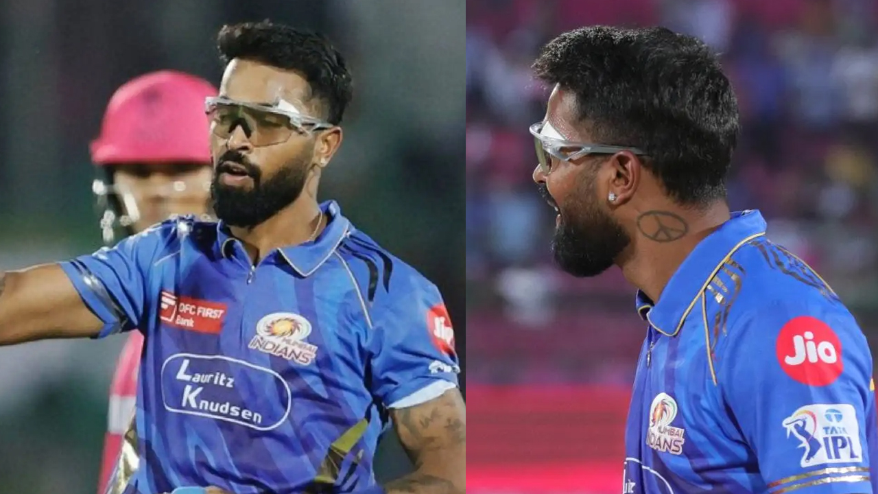 hardik pandya plays with injury 7 stitches vs rr 2025 ipl