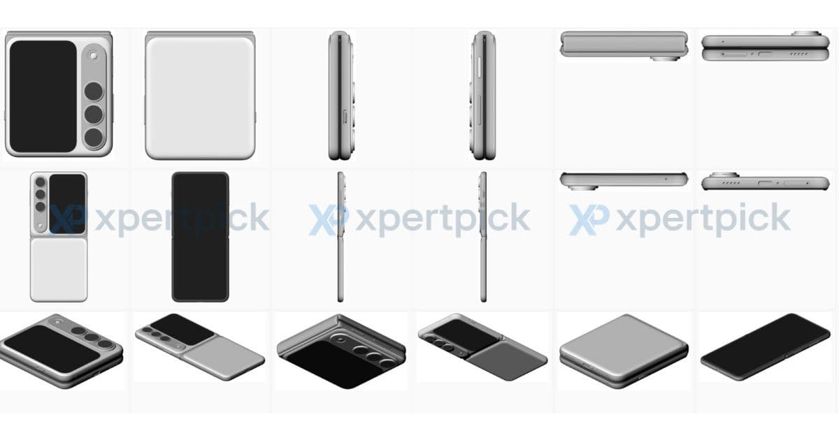oppo-find-n5-flip design-render