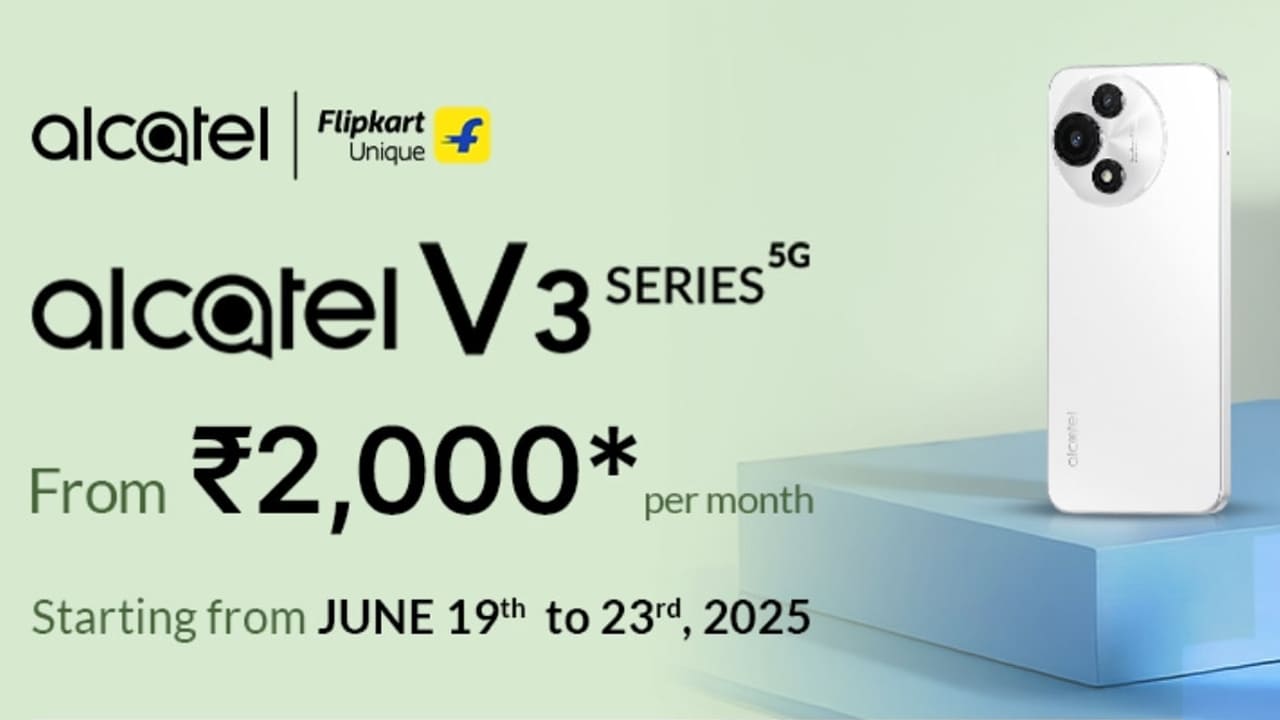 Flipkart Alcatel Days sale no cost emi offer on v3 classic 5g v3 pro v3 ultra smartphones
