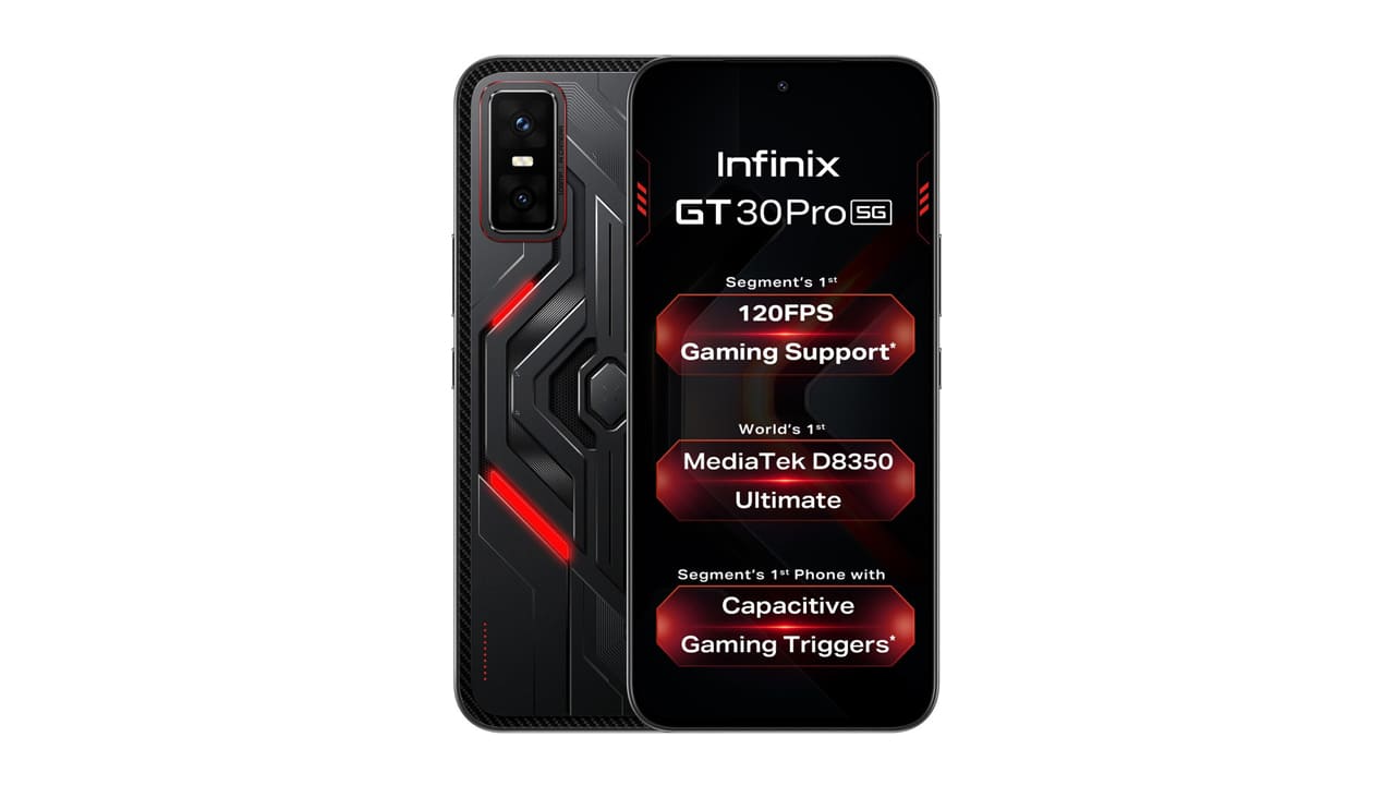Infinix GT 30 Pro 5G goes on first sale today on Flipkart price offer details