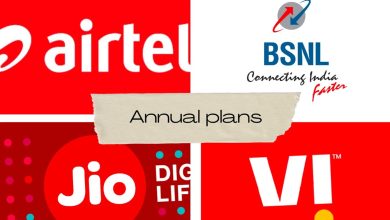 Jio airtel vi bsnl annual yearly plan Once recharge get 365 days validity cost per day only rs 5