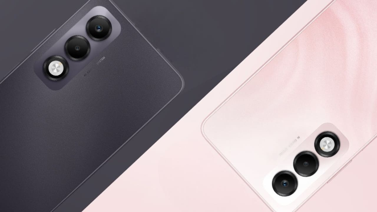Oppo K13x 5G rear panel design colour options officially teased battery AI camera