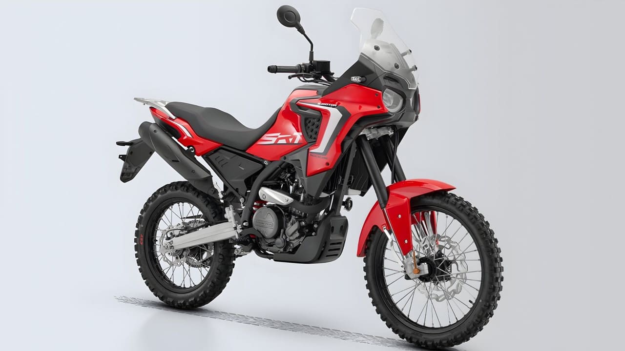 QJ SRT 300 DX unveiled global market sale starts soon rival honda africa twin