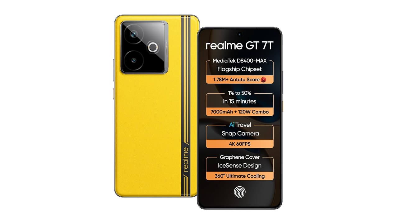 Realme gt 7 gt 7t huge discount offer 9000 rupees in best seller days sale