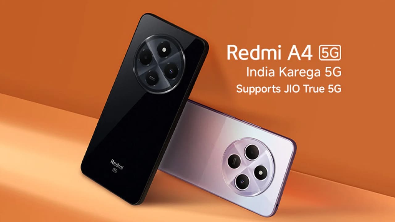 Redmi a4 5g price now starts rs 8499 after discount offer on amazon emi 412 rupees per month