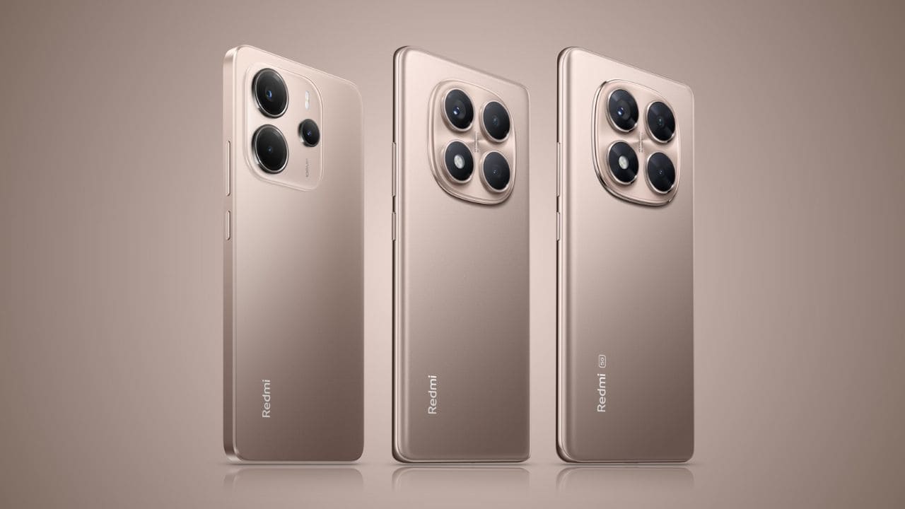 Redmi note 14 note 14 pro 4g note 14 pro 5G Launched globally with sand gold colour