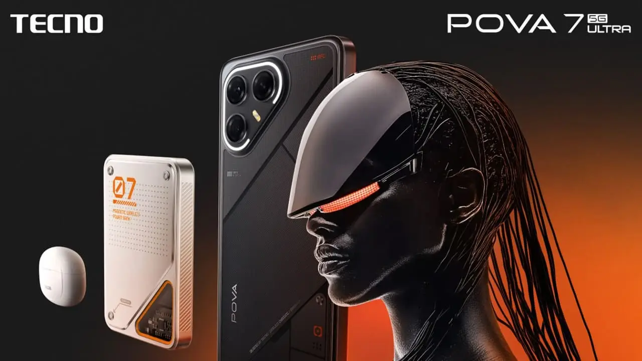 Tecno POVA 7 Ultra 5G 7 Pro Curve 5G POVA 7 4G Launched globally with Ai features 30W wireless charging specifications
