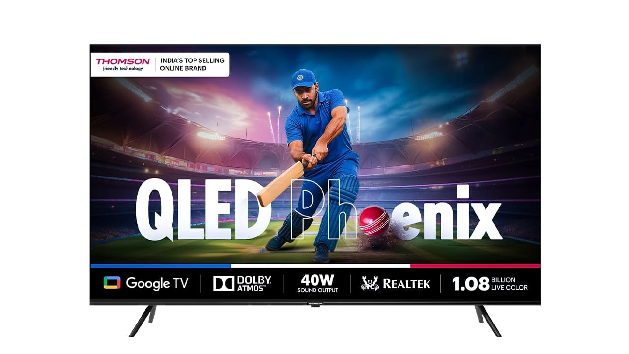 Thomson QLED TV 43 inch Launched in India 4k display 50w sound price availability features