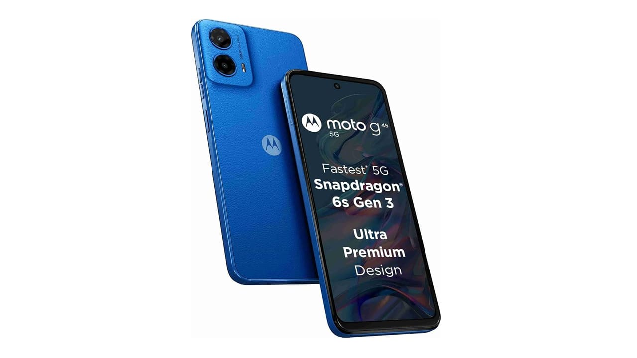 5g phone under 12000 rupees Motorola G45 5G deal on amazon cashback exchange offer