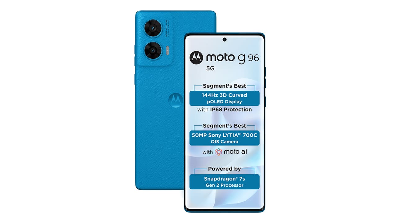 Moto G96 5G featuring 50 megapixel camera goes on sale today bank offers price