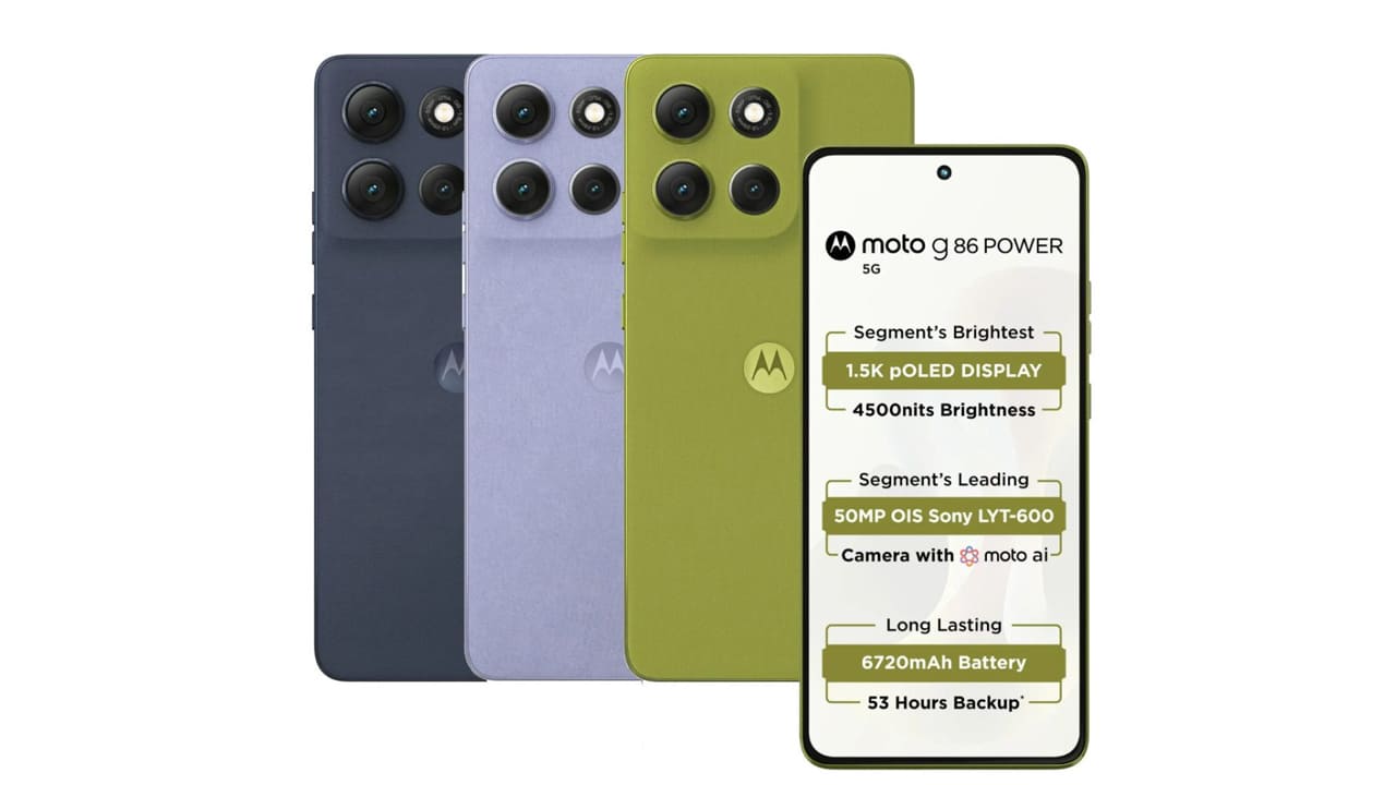 Moto g86 power 5g launched in india price rs 17999 sale date Specifications