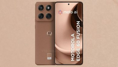 Motorola Edge 60 Fusion Mocha Mousse colour version launch soon images leaked
