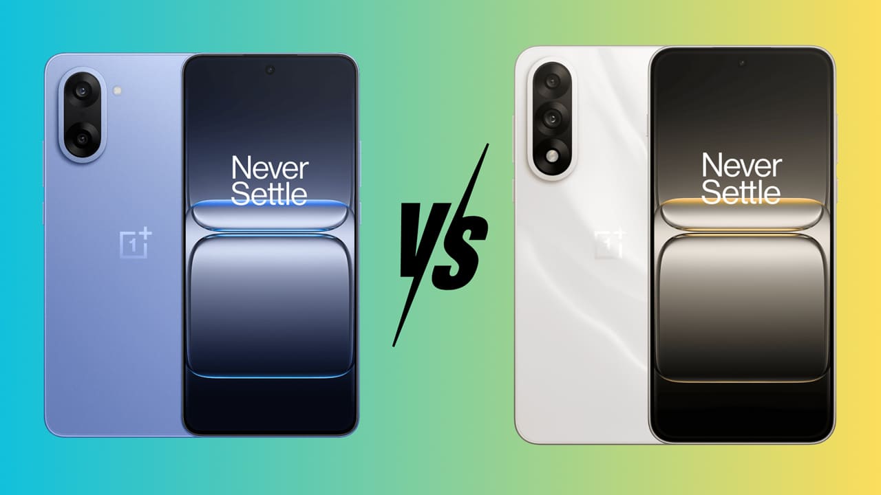 OnePlus Nord 5 vs nord ce 5 comparison specifications features