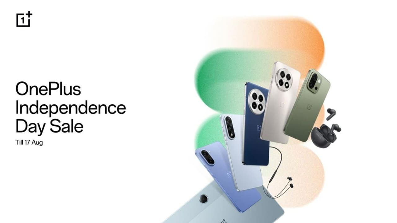OnePlus independence day sale discount offer on OnePlus 13 Nord 5 Series Buds Pro 3 and More