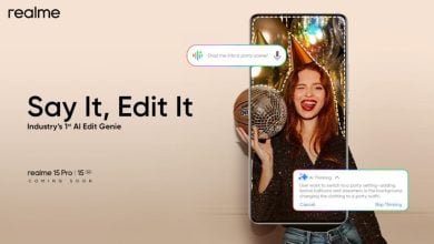 Realme to introduce ai edit genie photo edit voice based features in realme 15 series