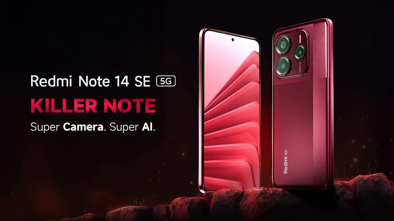 Redmi note 14 se 5g will go on sale tomorrow 1 August price specifications