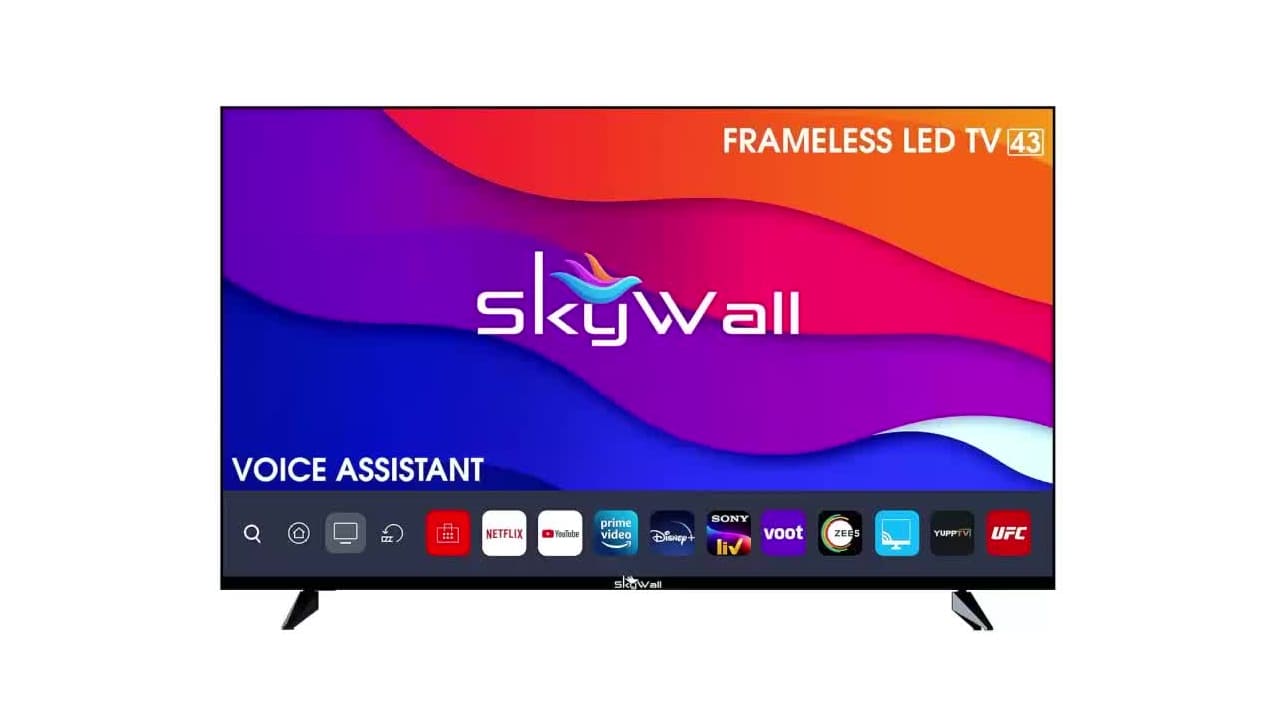 Skywall 43 inch Smart tv now only rupees 12999 huge discount offer on amazon