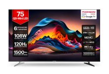 Thomson Mini QD Mini LED TV series launched in india with 75 inch screen price features