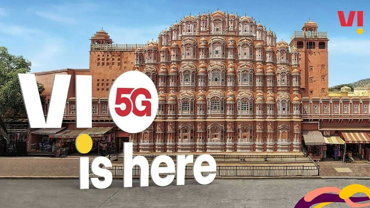 Vodafone Idea vi launches 5g service in Jaipur Rajasthan get unlimited data
