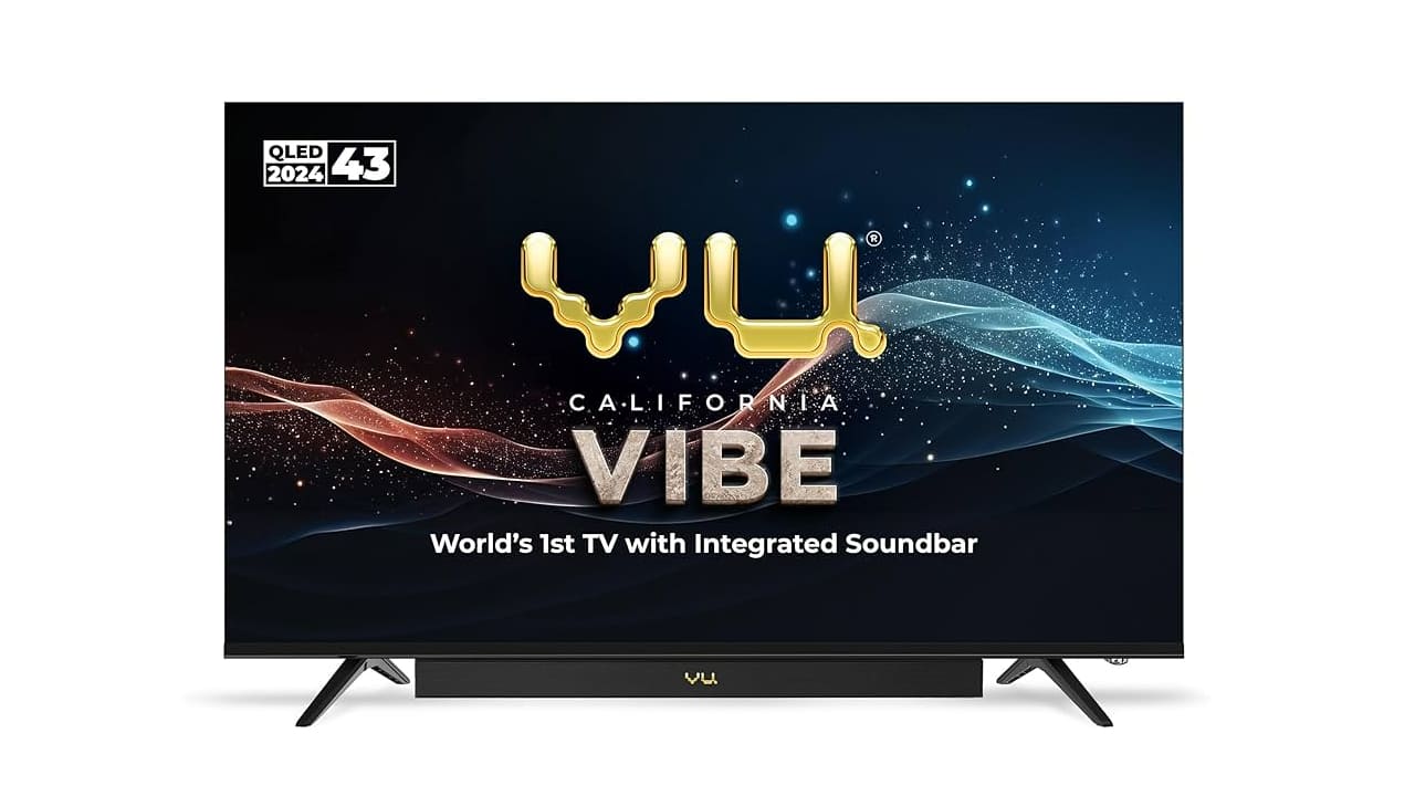 Vu 4K QLED smart TV price drop 37 percent discount offer on amazon