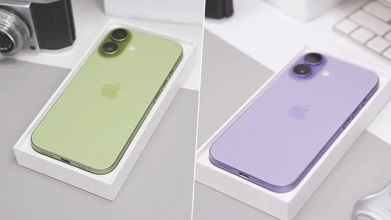 iphone 17 dummy unit with two new colour variants leaked
