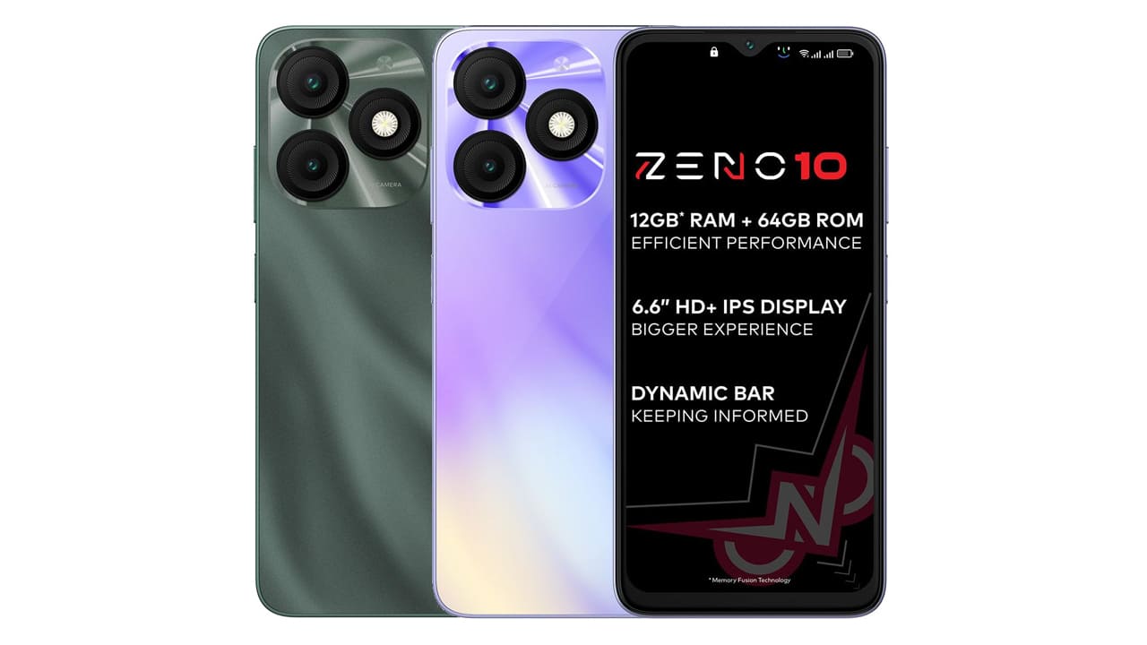 Buy 12gb ram smartphone itel zeno 10 under 6000 rupees during amazon great freedom festival sale