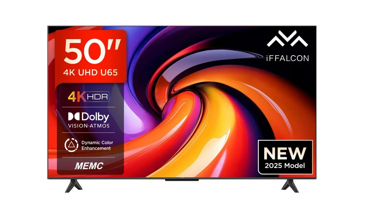 Flipkart Freedom Sale 55 inch smart tv under 25000 rupees iFFALCON by TCL U65 Google TV 2025 Edition