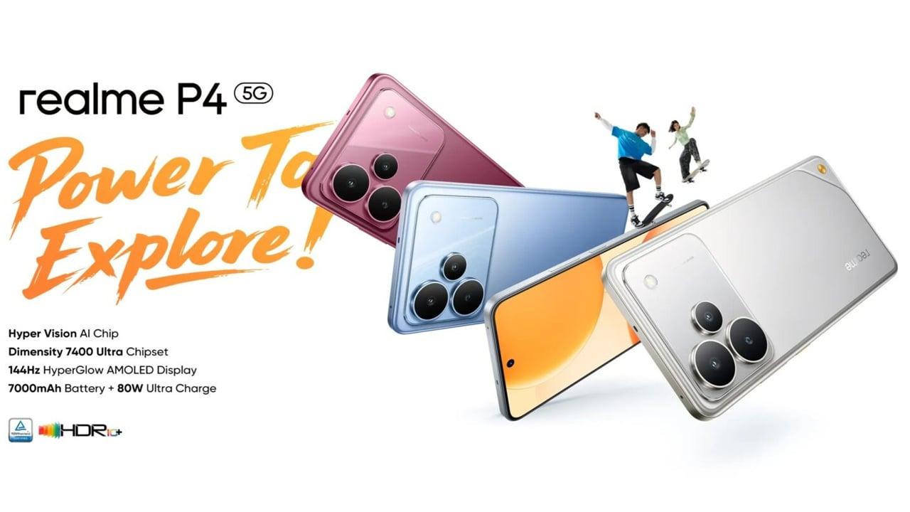 Realme P4 pro 5G realme p4 launched in india price sale date Specifications availability