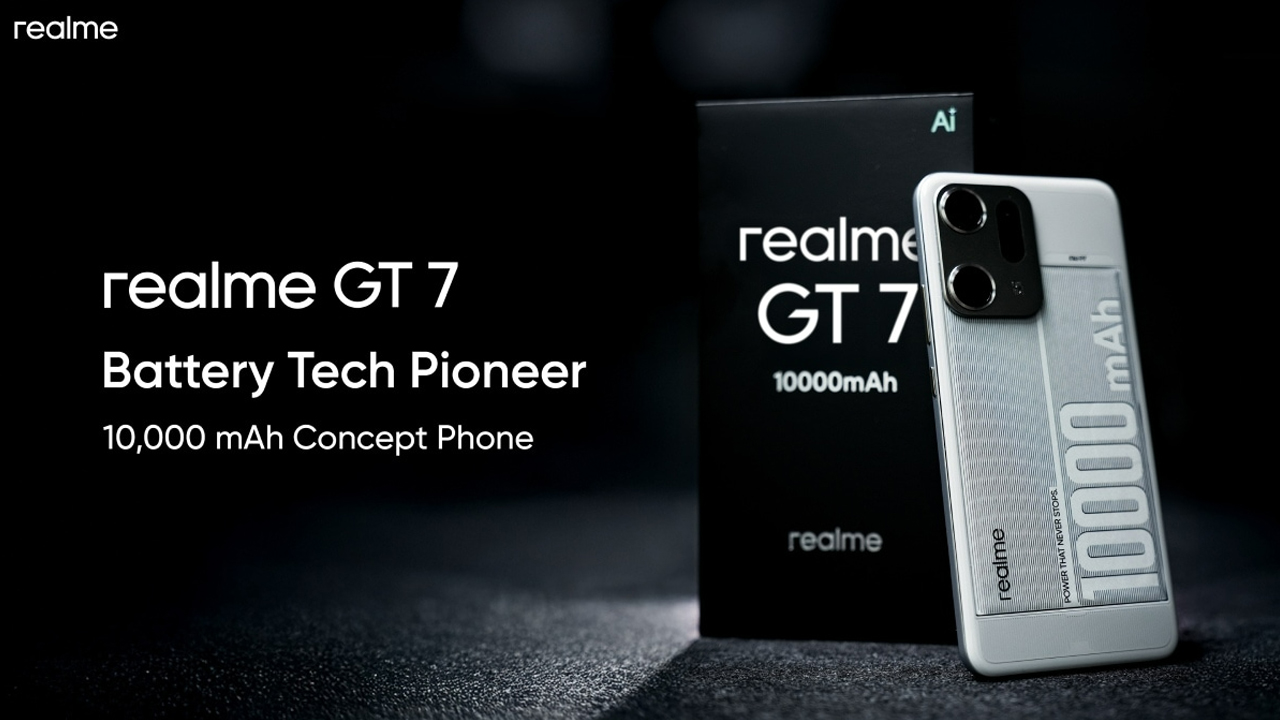 Realme to unveil 10000mah battery 320w charging Smartphone on 27 September