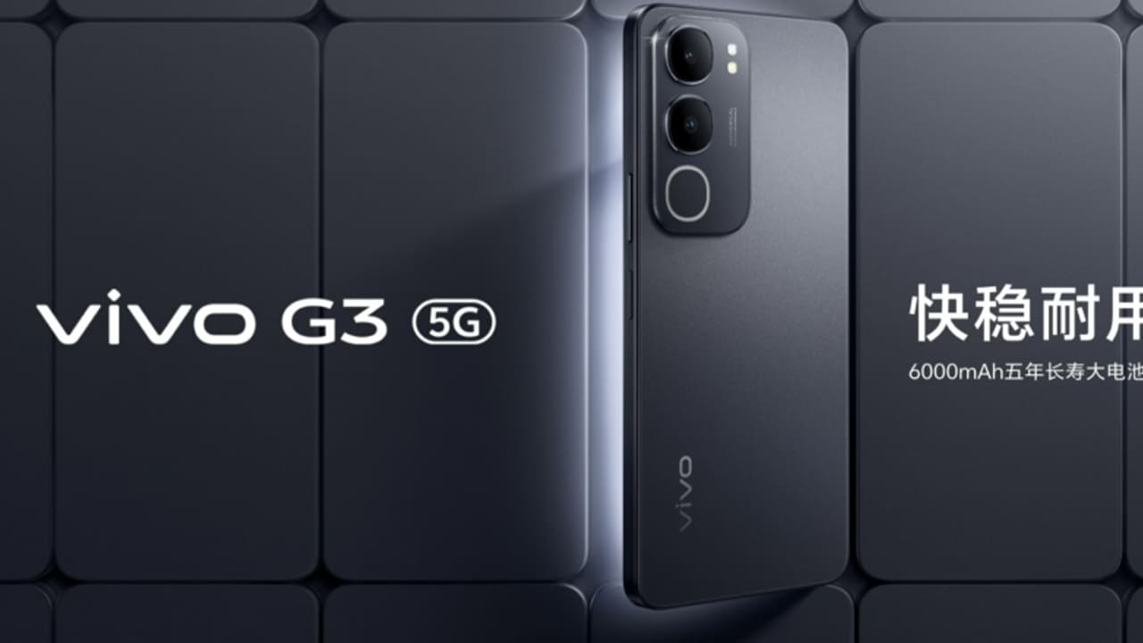 Vivo G3 5G launched with 6000mAh battery price specifications