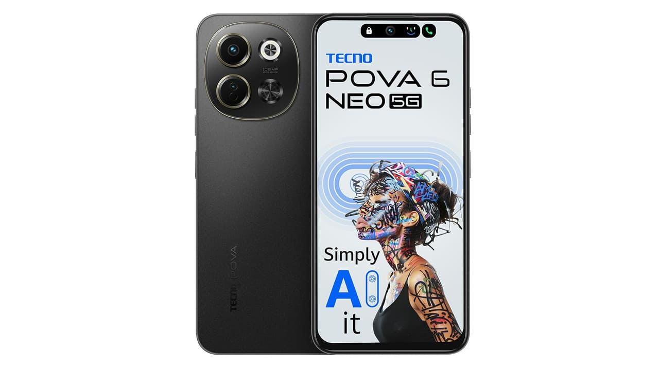 108 megapixel camera tecno pova 6 neo 5G under rupees 10000 with 16gb ram specifications