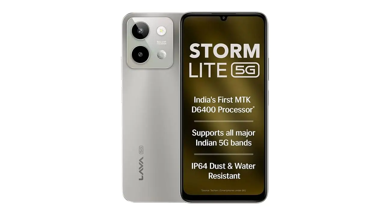 Lava storm lite 5G best smartphone between 8000-9000 rupees special offer
