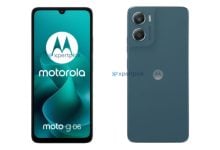 Moto G06 render design colour options specifications price leaked ahead of launch