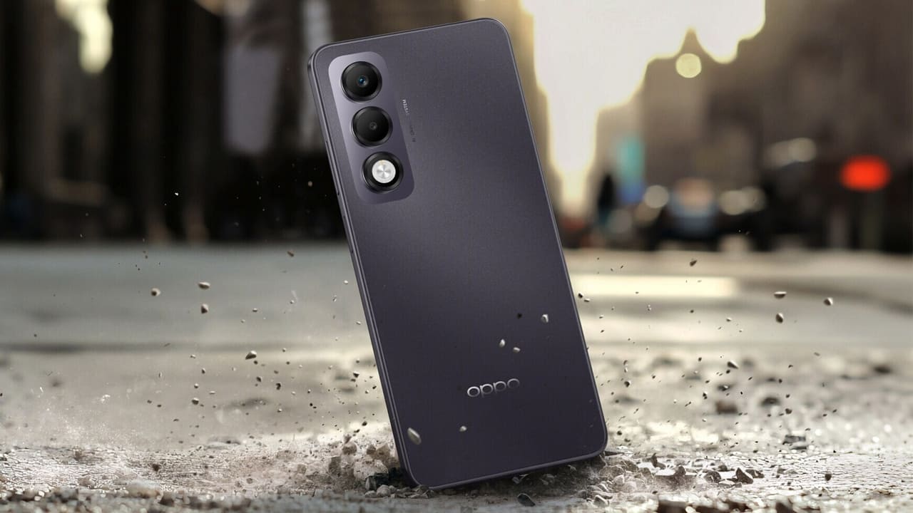 Oppo K13x with 5800mah battery mediatek Dimensity 6300 processor launched price specifications