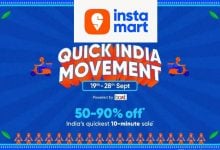 Swiggy Quick India Movement Sale