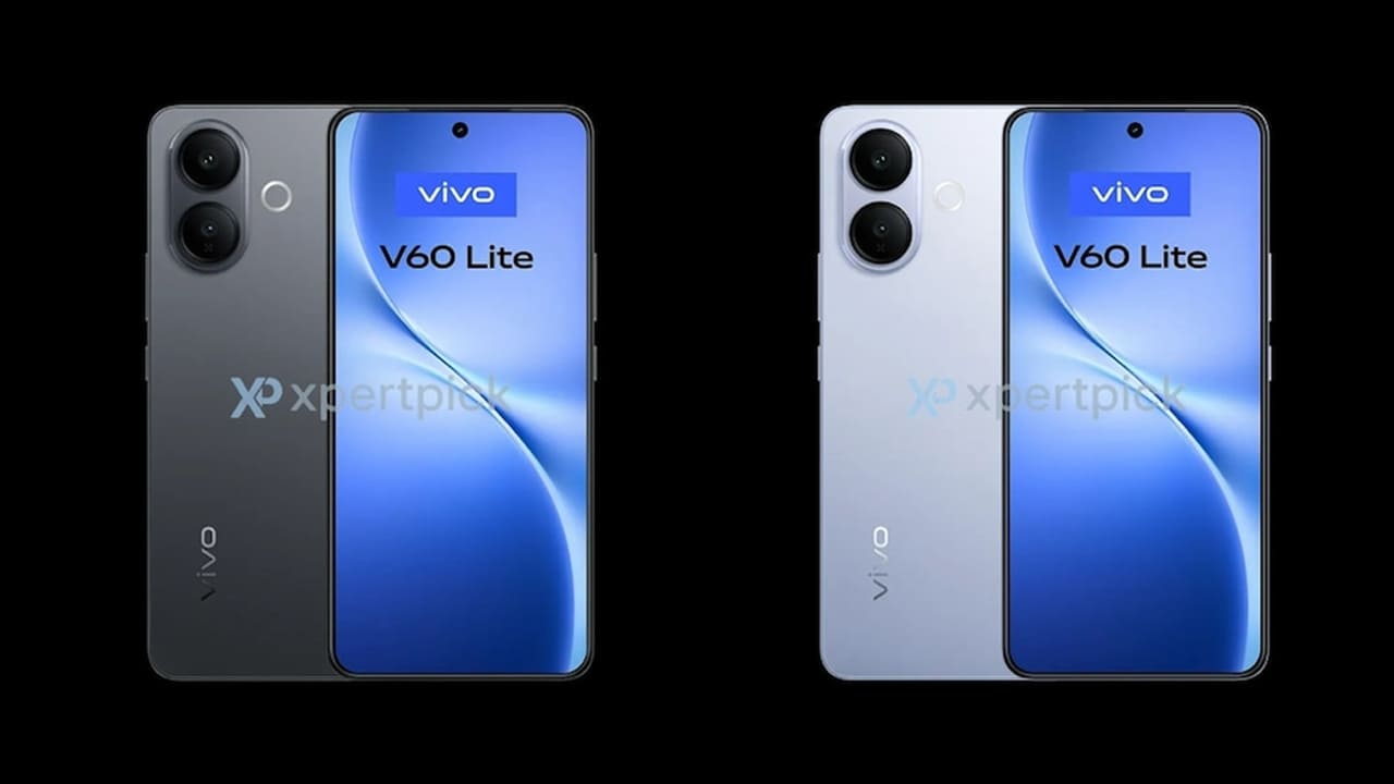 Vivo V60 Lite 4G render design specifications colour options leaked