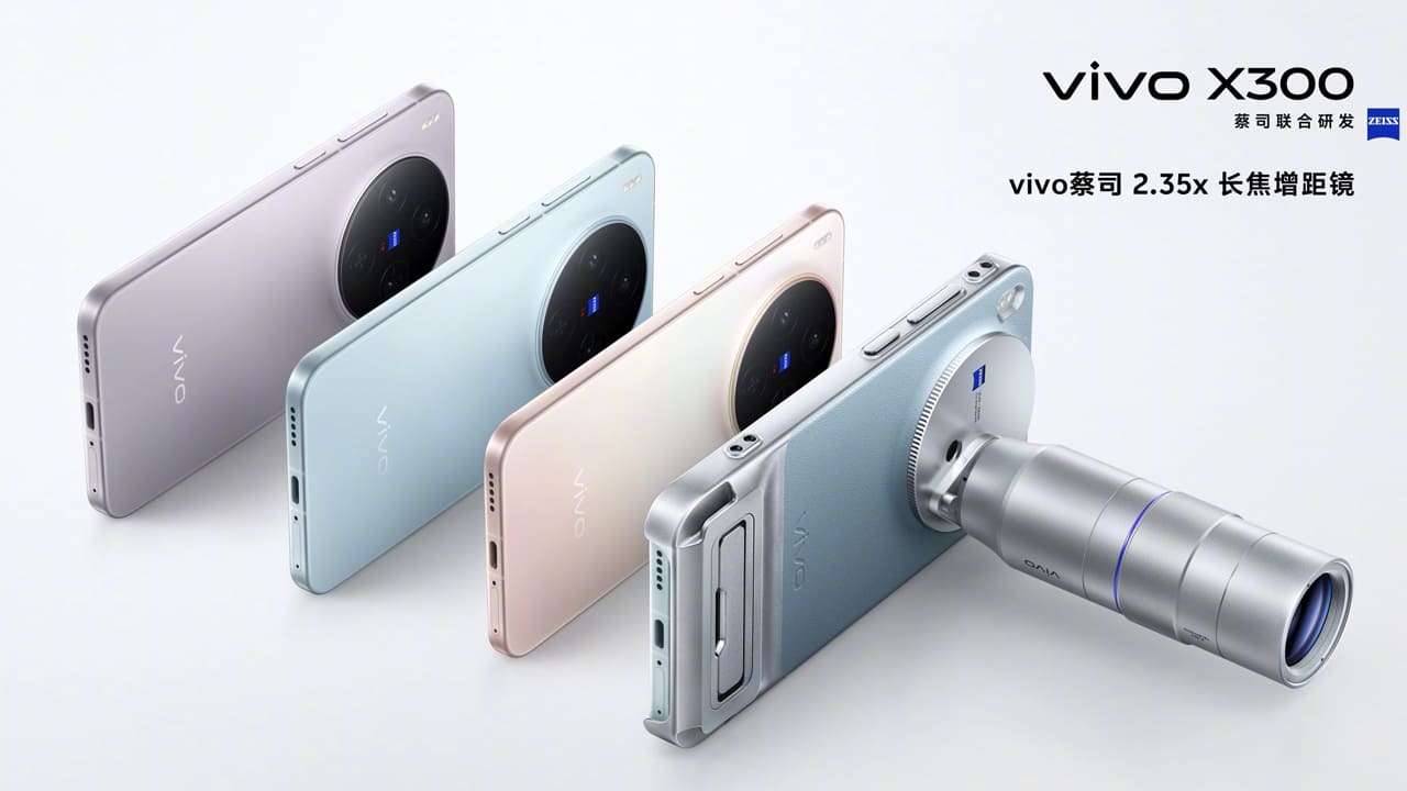 Vivo X300 Series With Zeiss Telephoto Extender Kits launching soon in india