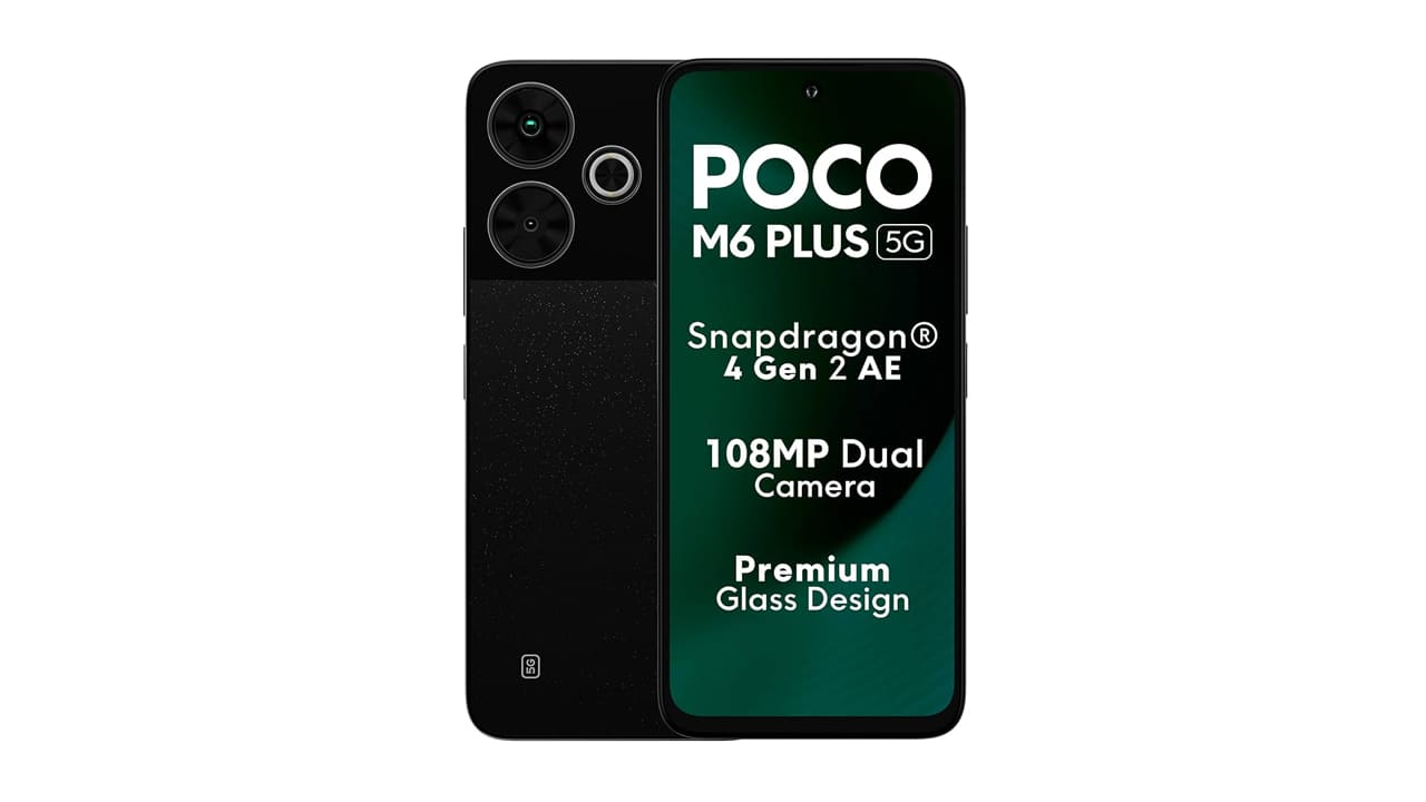 Poco M6 Plus with 108 megapixel camera under 10000 in Amazon black friday sale
