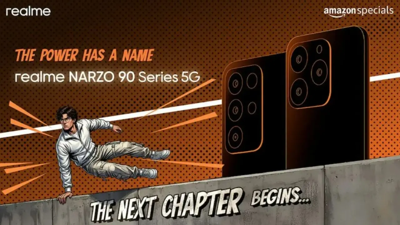 Realme narzo 90 5g narzo 90x microsite goes live on amazon india launch soon